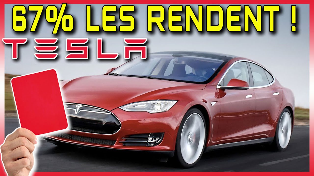 🔴🟢 TESLA 67% des clients n'en veulent plus !  🟢🔴