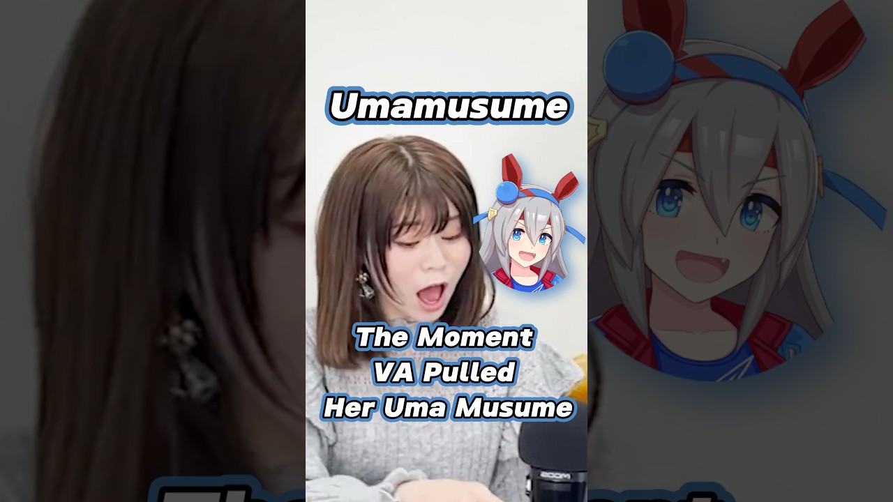 The moment VA for Tamamo Cross pulled her own character 