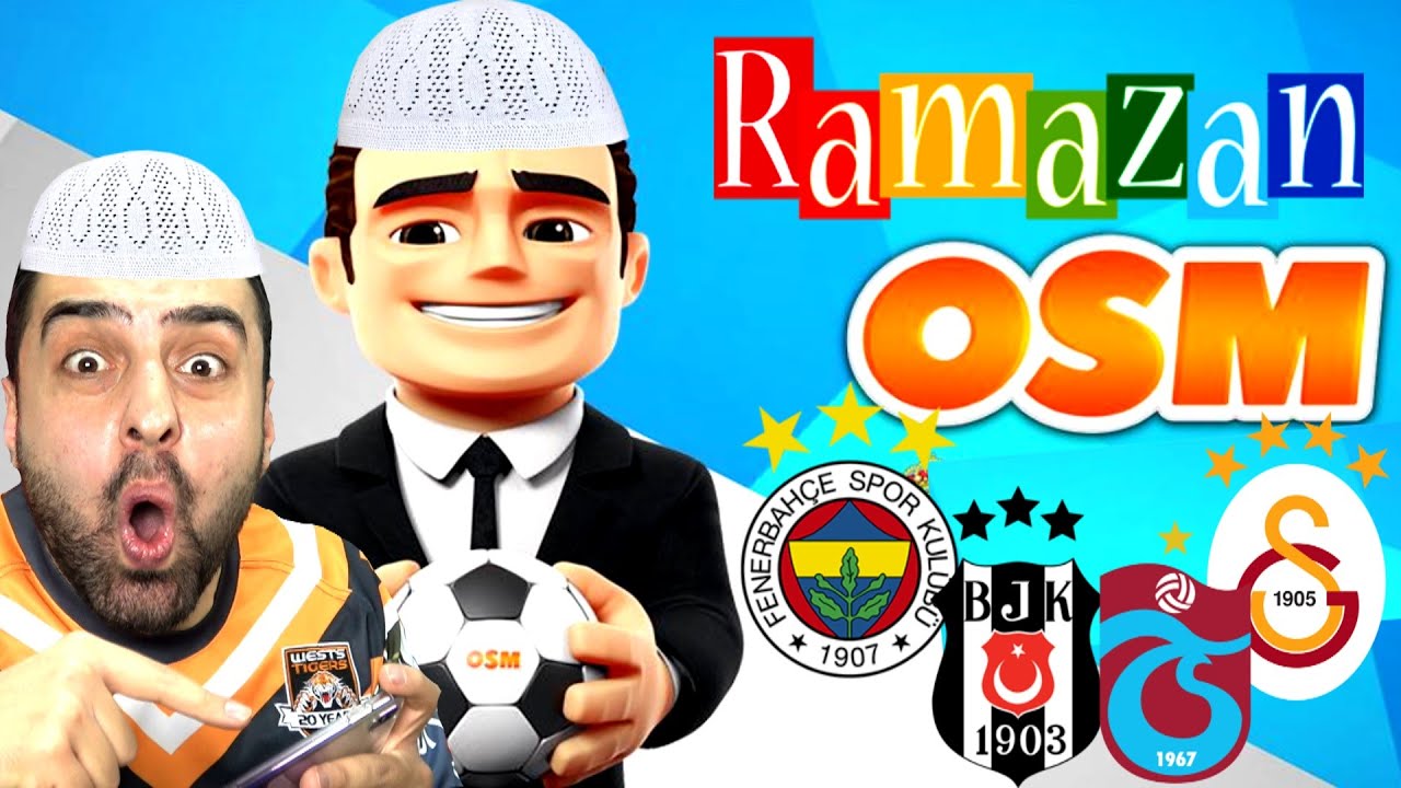 RAMAZAN TURNUVASI ! MÜSLÜMAN TAKIMLAR ! FB ! GS ! BJK ! TS ! ONLİNE SOCCER MANAGER !