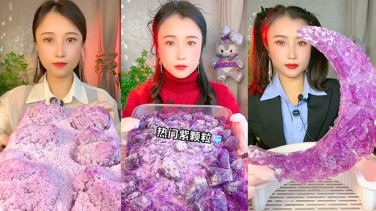 Homemade Chinese Ice Eating ASMR | Soft Frozen Desserts & Snow Ice Sounds #142