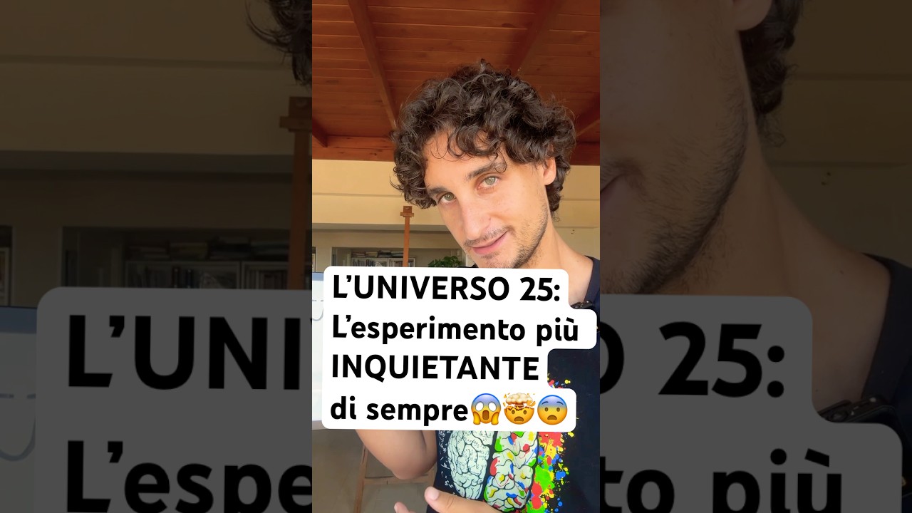 L&rsquo;universo 25: l&rsquo;esperimento pi&ugrave; inquietante di sempre #fisica #scienza #shorts #stem #divulgazione