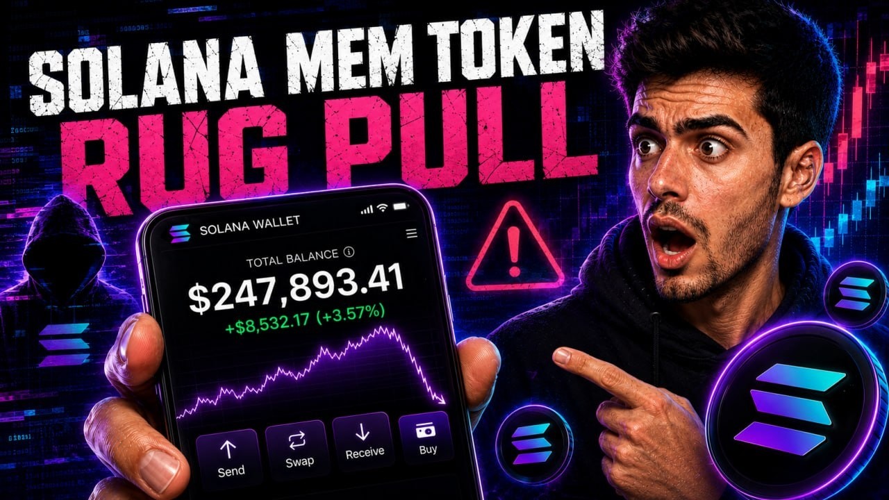 Creating Solana Mem Token And Rug Pull in a Few Minutes
