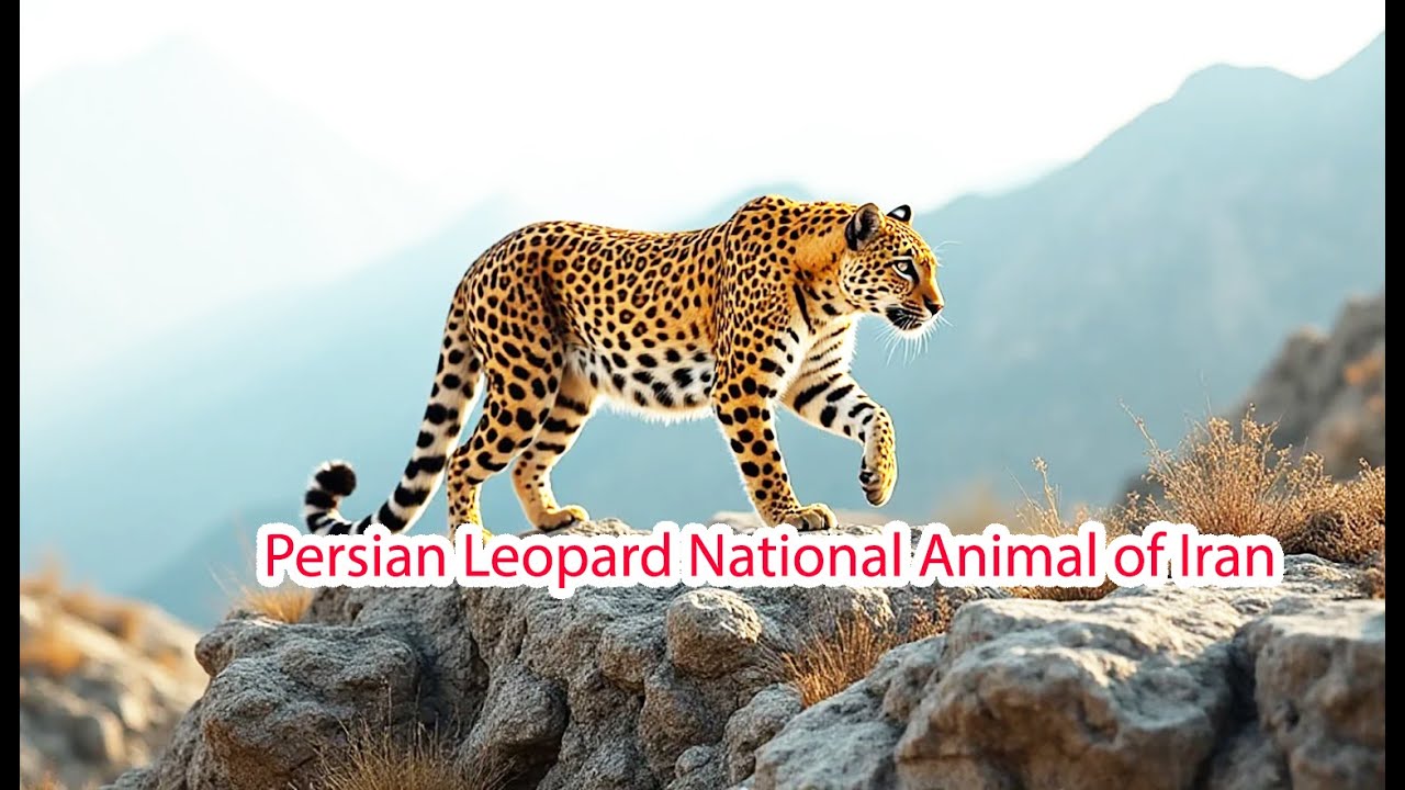 Persian Leopard National Animal of Iran