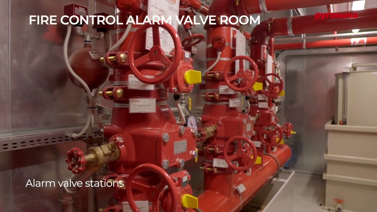 One supplier - different fire-fighting systems installed