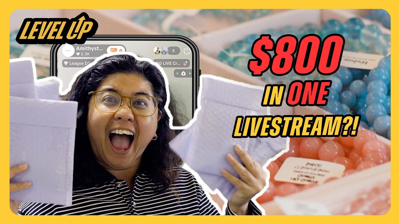 I Spent A Week Building A Crystal Bracelet Business From My Bedroom | Level Up EP4