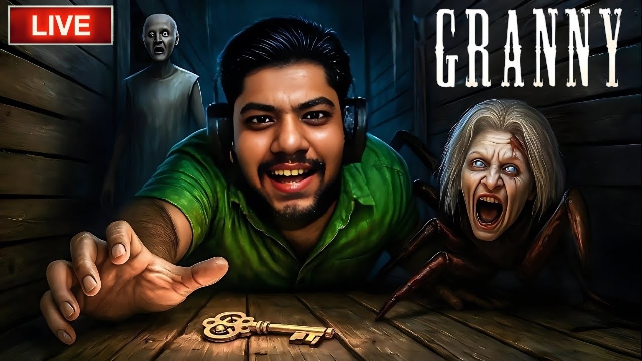 Granny Live Horror Gameplay #1 &ndash; #granny #shortsfeed #shorts #shortslive #horrorgame