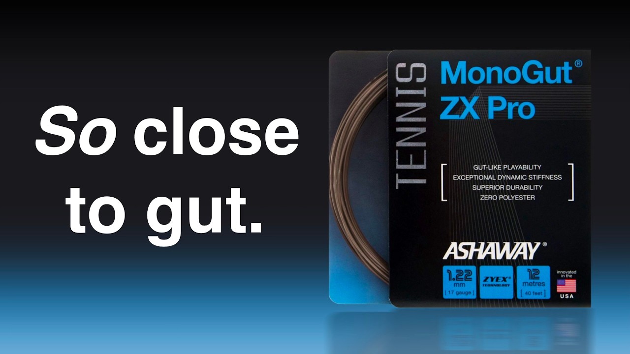 My string journey ends - Contender #2: Ashaway Monogut ZX Pro