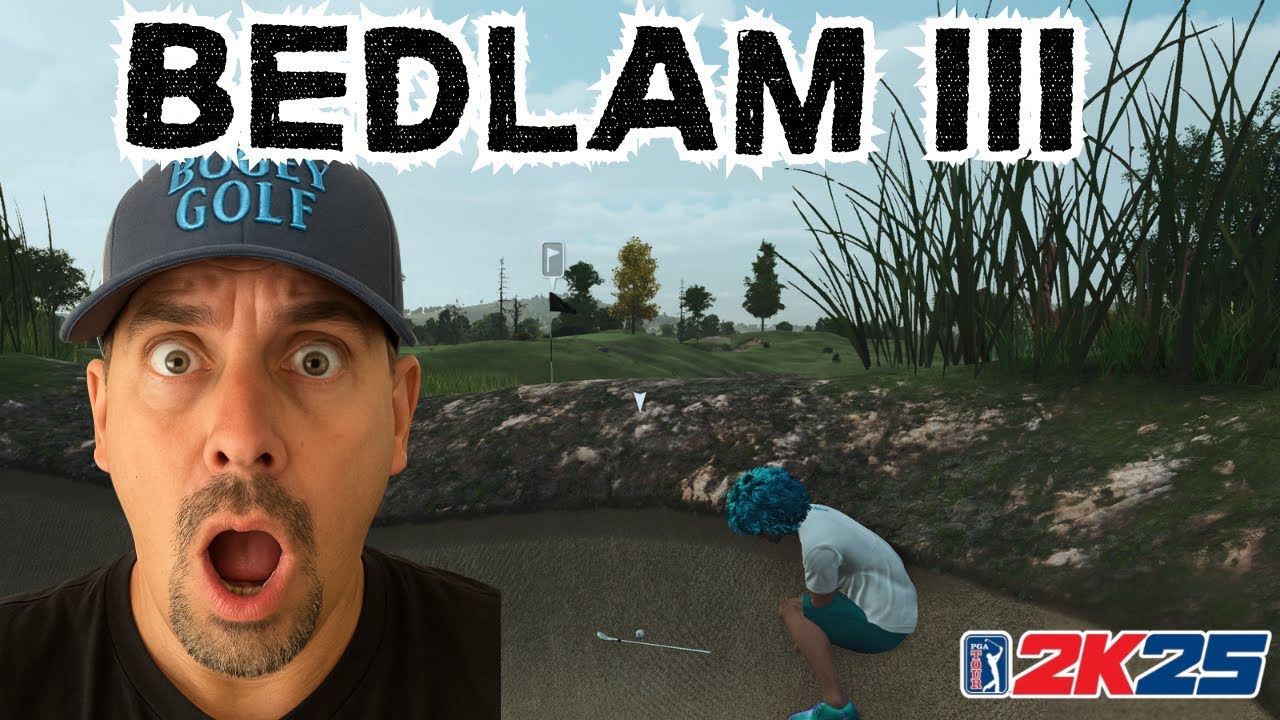 Я играл в Bedlam III, и это было ужасно... - Pga Tour 2k25
