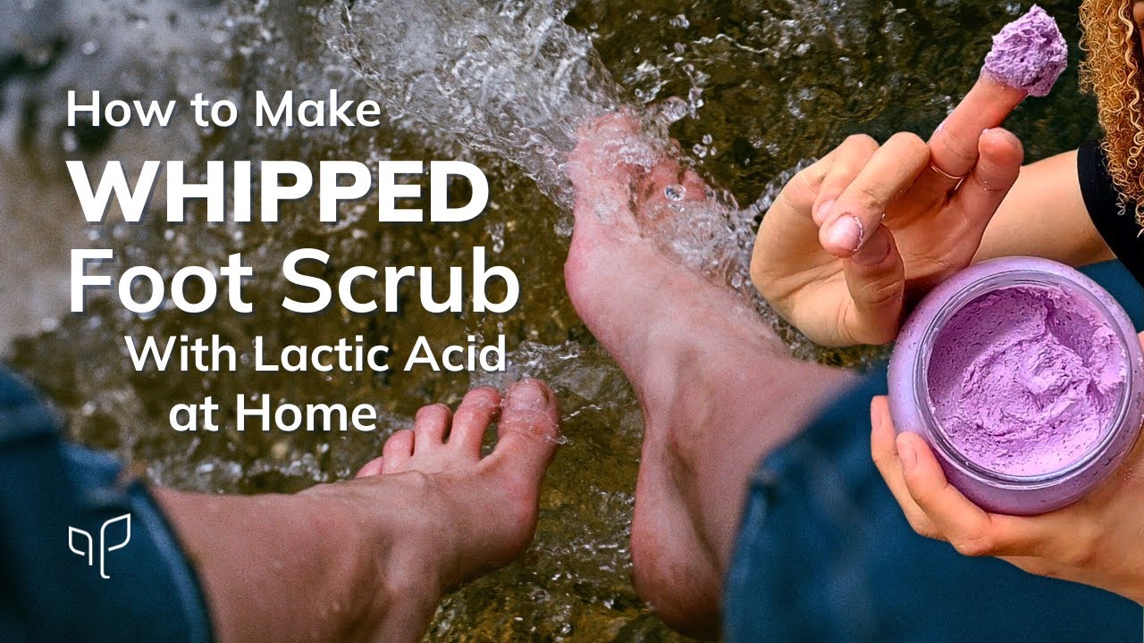 Easy At-Home Pedicure | How to Make a Foot Scrub Using Natural Ingredients🌿