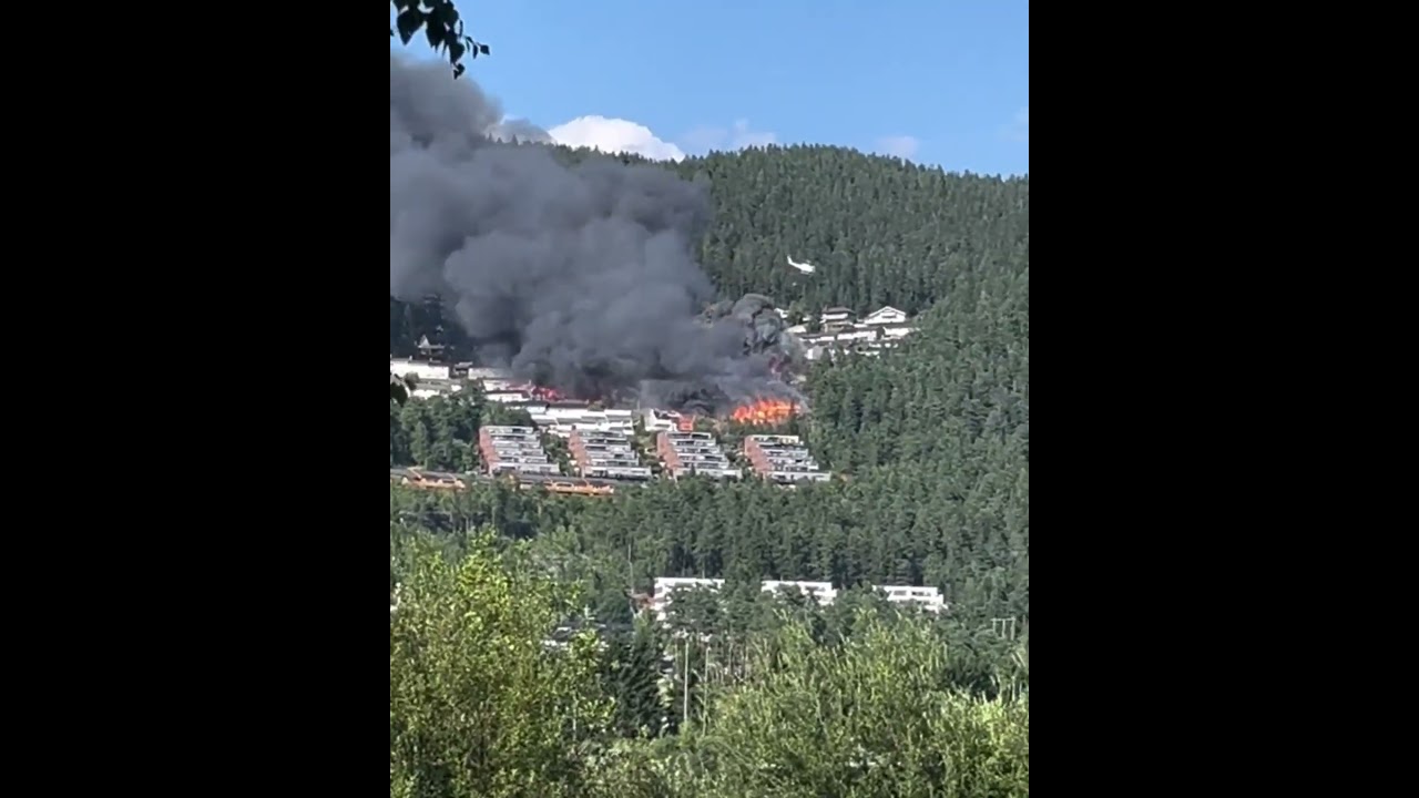 Norway Fire Disaster: Massive Blaze Destroys 100 Homes in Drammen