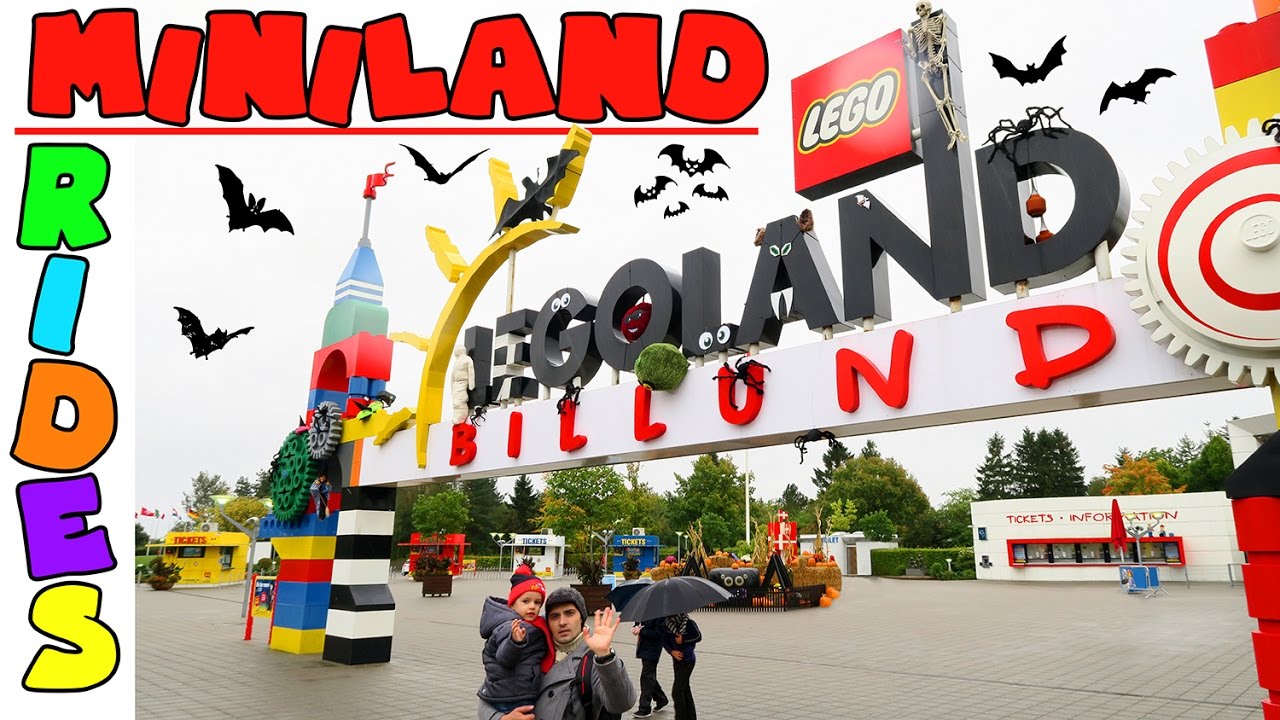 HALLOWEEN at LEGOLAND Billund Denmark 🎃 MINILAND full rides / LEGO FRIENDS CITY/ PLAYGROUND