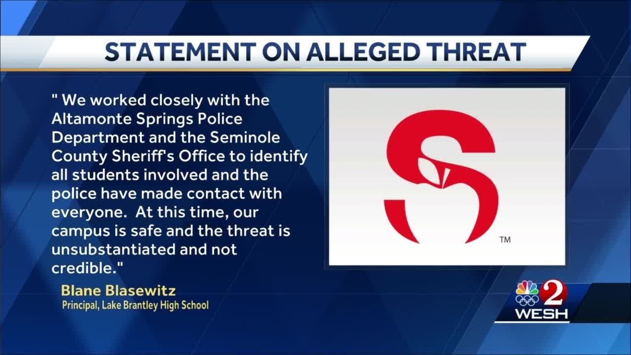 Statement on alleged threat