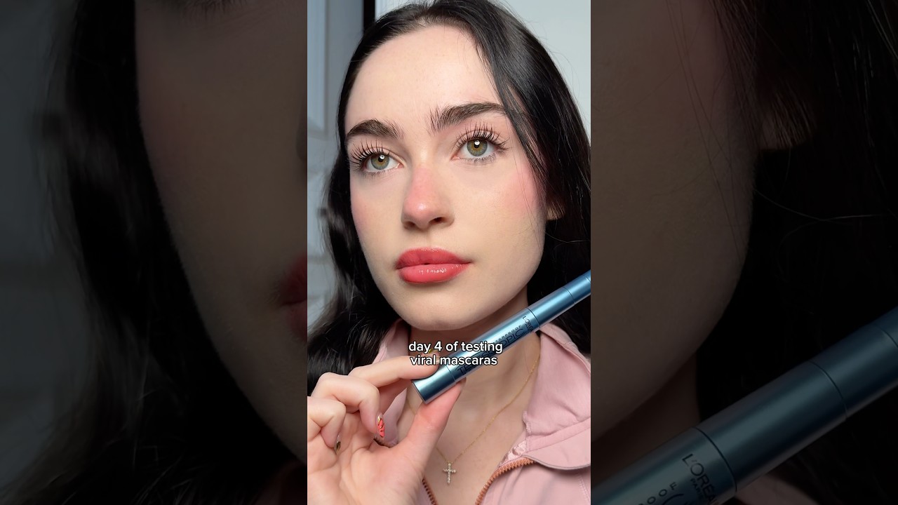today we are testing the L&rsquo;Or&eacute;al waterproof telescopic mascara🤍