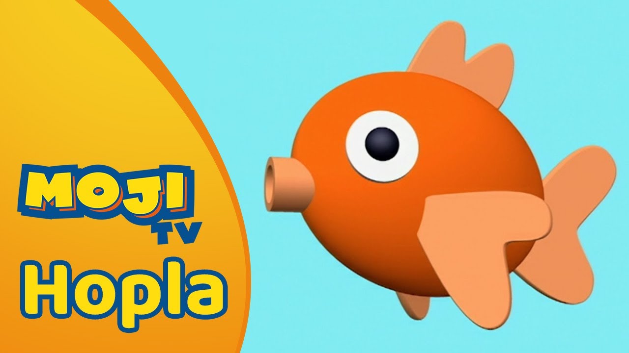 EEN VIS VOOR HOPLA 🐟 | HOPLA 🐇 | Nederlandse Kinderseries | MojiTV