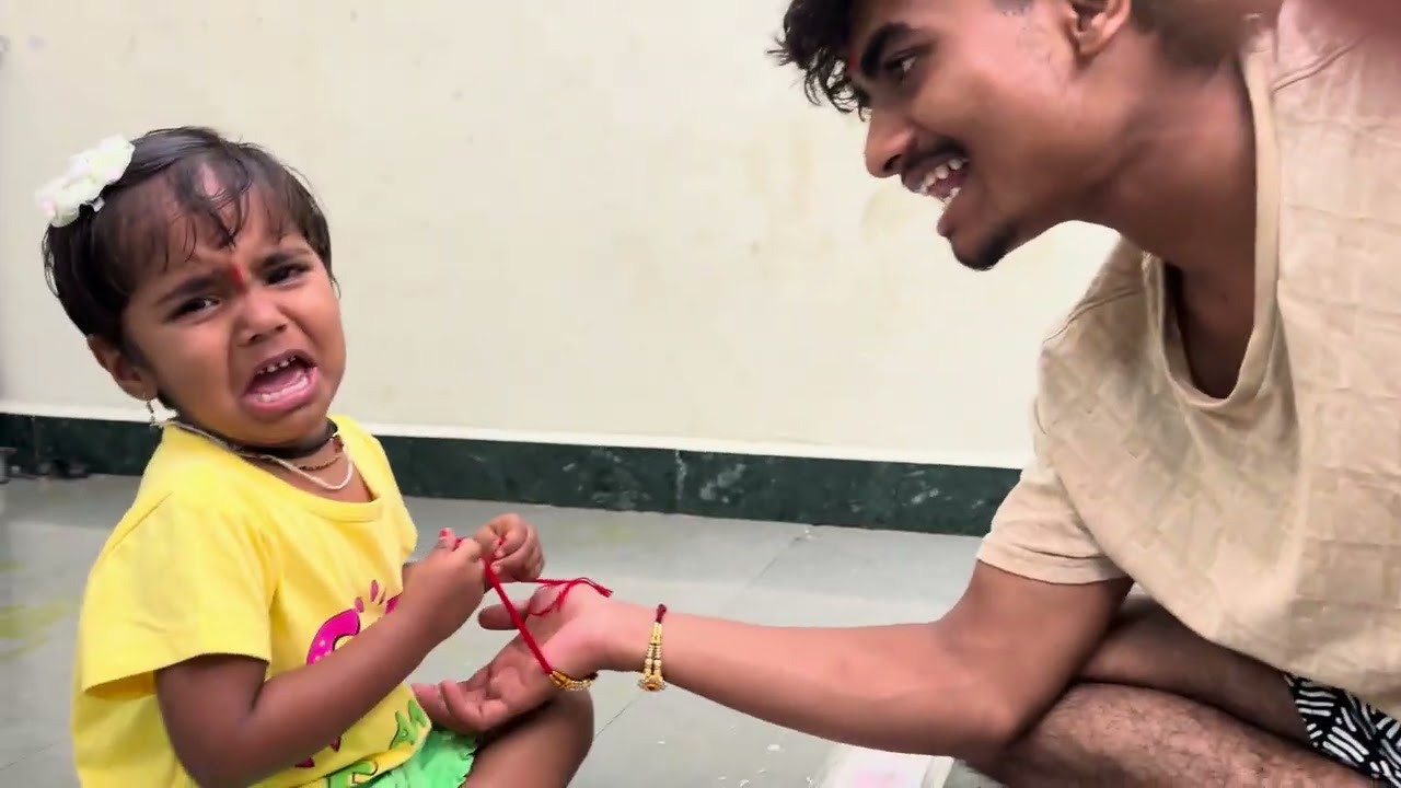 पिहूने राखी बांधल्यावर शंभूने पैसेच दिले नाही 😝 #vlog 