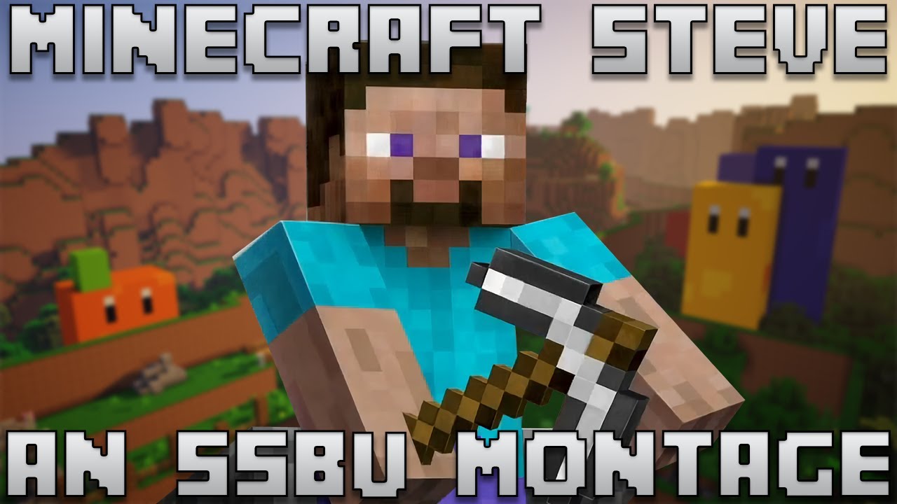 Smash Ultimate Minecraft Steve Montage