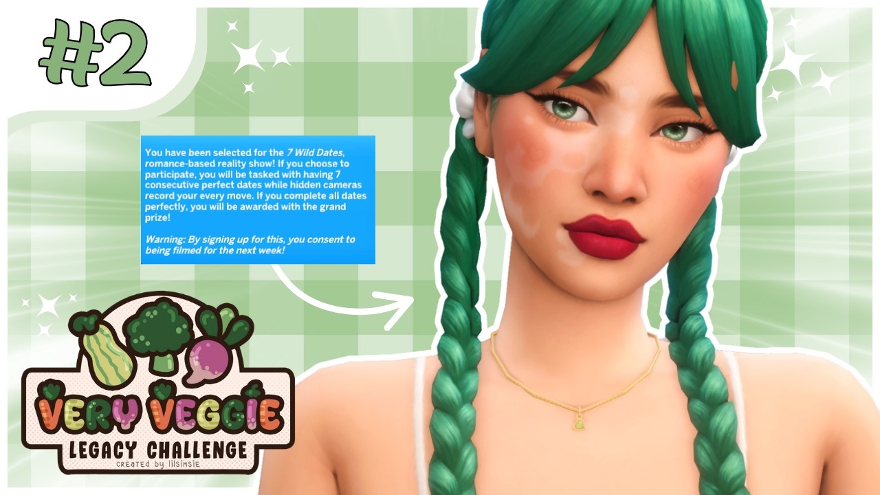 The Sims 4 Very Veggie Legacy Challenge By Lilsimsie | Broccoli EP 2🥦
