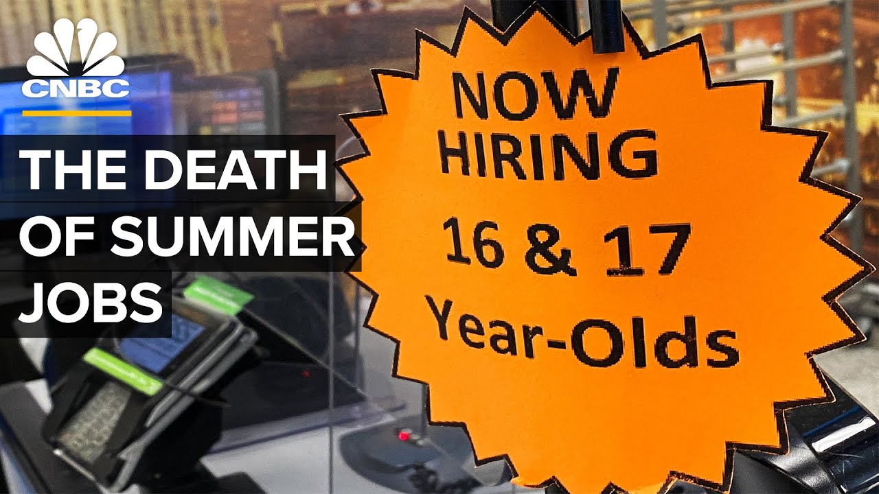 How America Plans To Get Teens Back To Work
