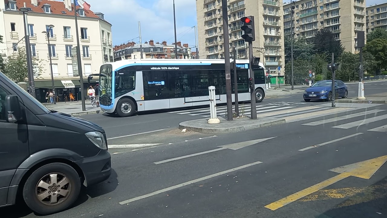 Nouveau Bus Alstom Aptis N&deg;7365 sur la ligne 56