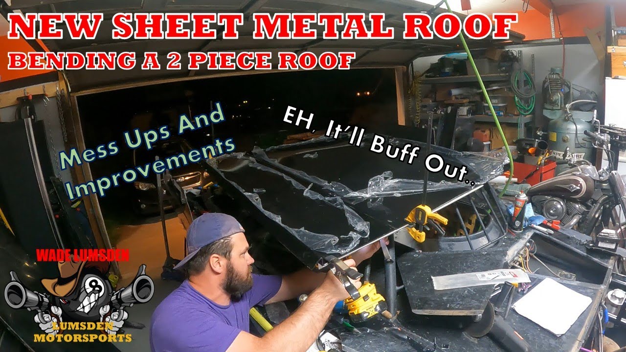 Building An IMCA Modified Roof, The Dirt Track Car Gets A New Body