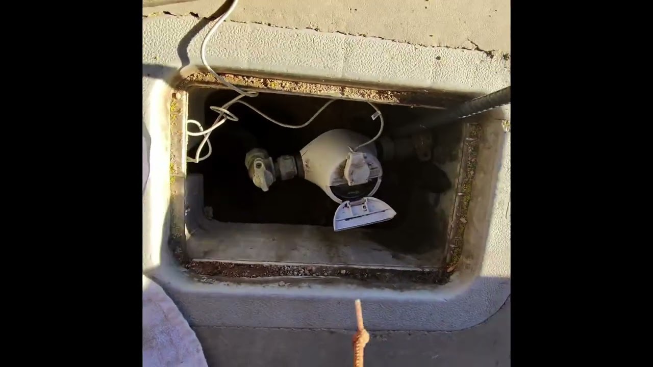 Main line repair. 