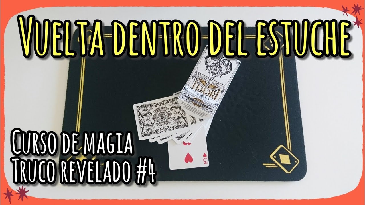 Vuelta dentro del estuche - Truco revelado 4 | Curso de magia con cartas | Aprende magia en 7 mins