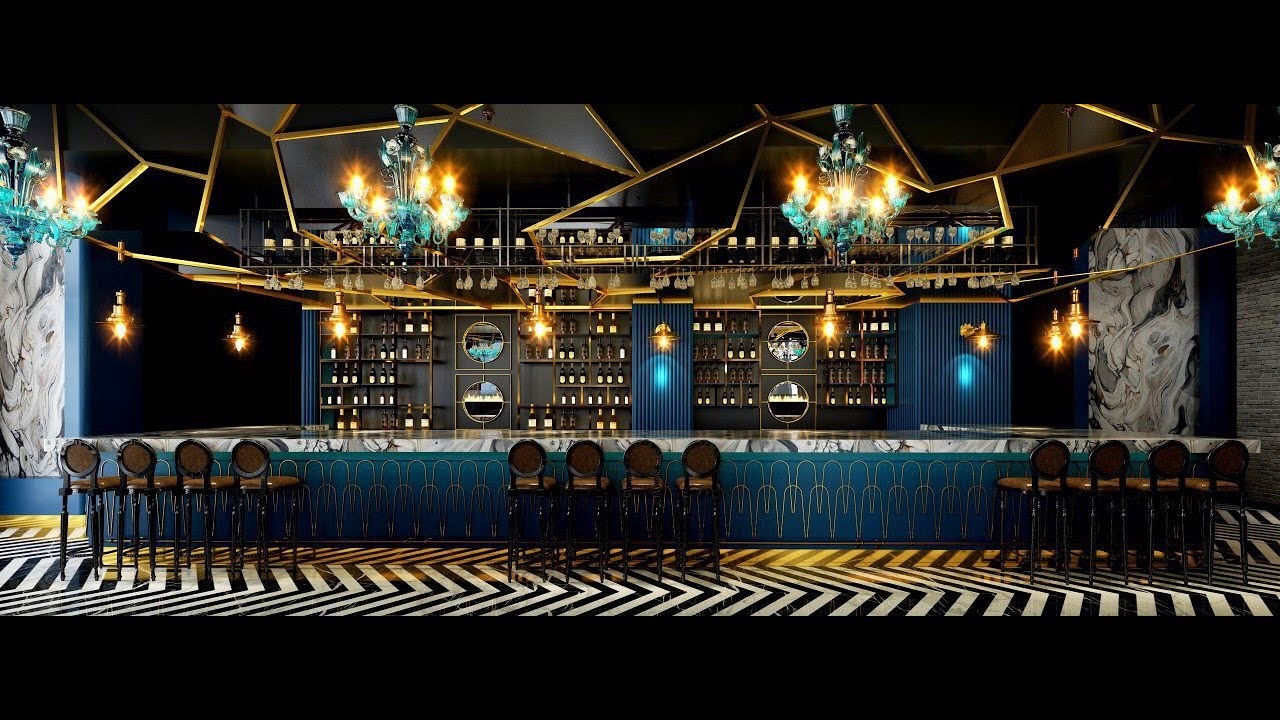 BluMotto Cafe & Restaurant - by Serif Sogukbulak  (Luxury Restaurant Cafe Project) #luxury