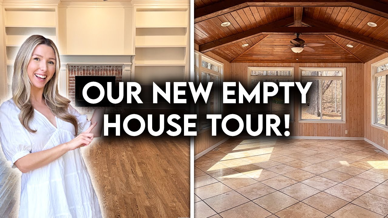 OUR NEW EMPTY HOUSE TOUR | NASHVILLE COLONIAL HOME