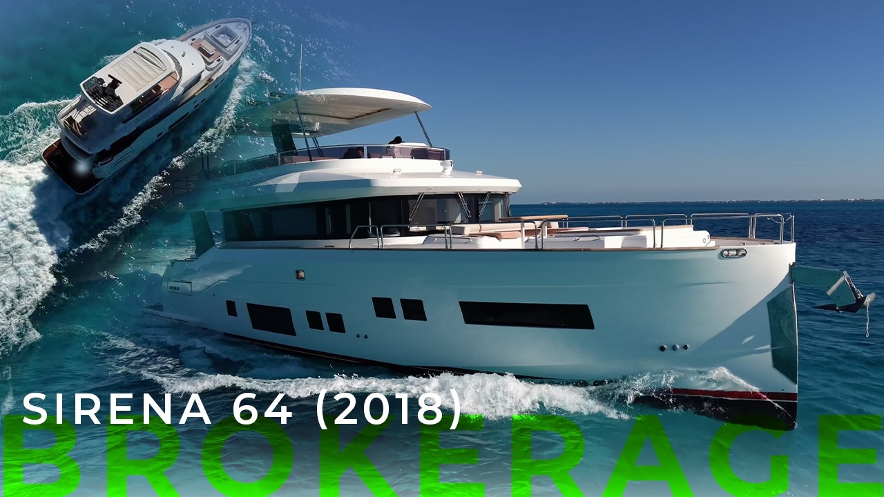 SIRENA 64 (2018) | El yate de 64 pies con volumen de 80 | YachtCancun