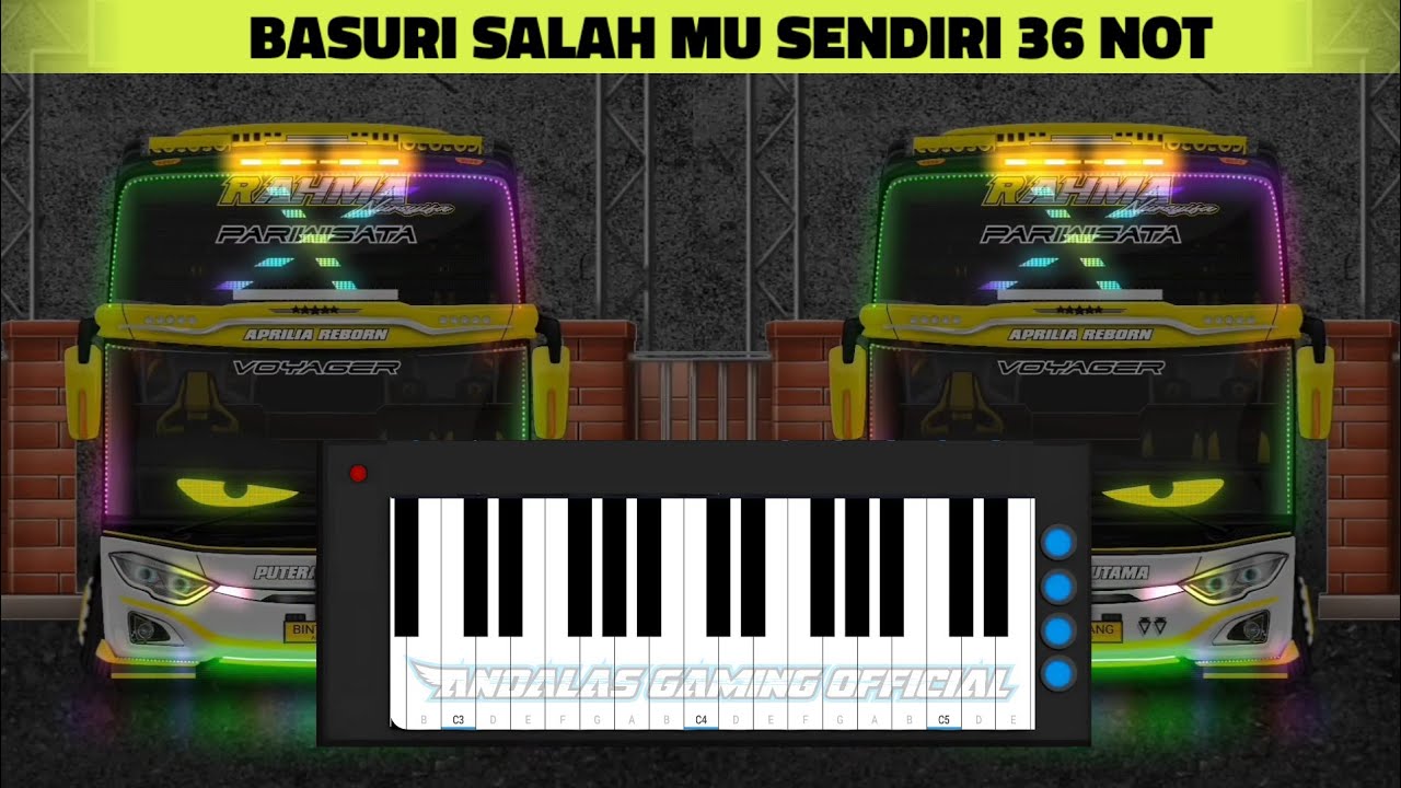 Telolet Basuri Salah Mu Sendiri 36 Not Versi Pianika || Basuri Pianika 