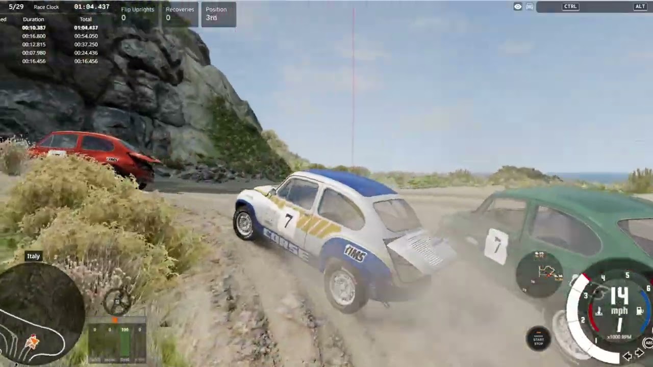 How Many Attempts To Finish This Race Beam Ng Drive