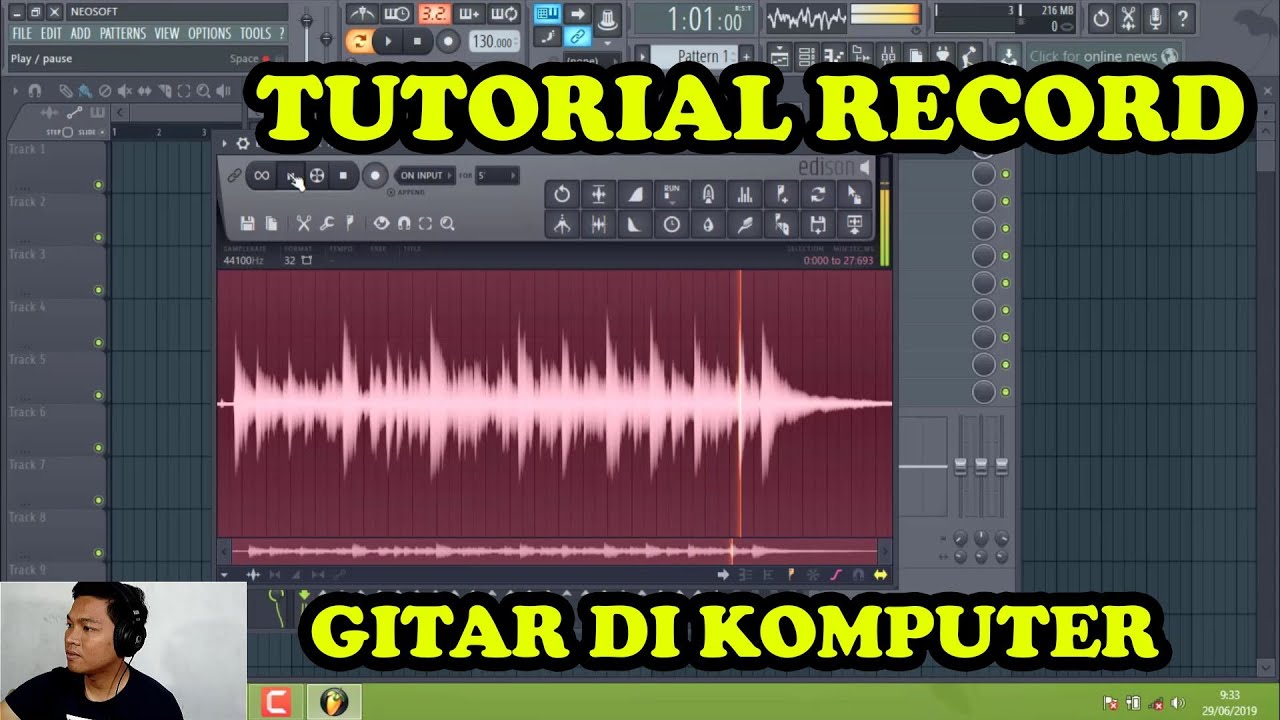 cara merekam gitar hasil jernih || by irwan prasetio