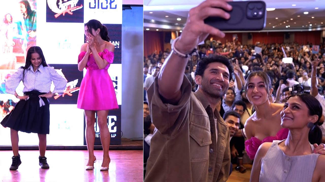 Metro…In Dino Promotion With Sara Ali Khan, Aditya Roy Kapur,  Konkona Sen Sharma, Shashwat Singh