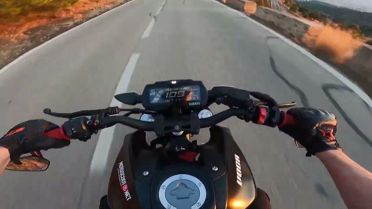 Yamaha MT 125 / Montes de Málaga