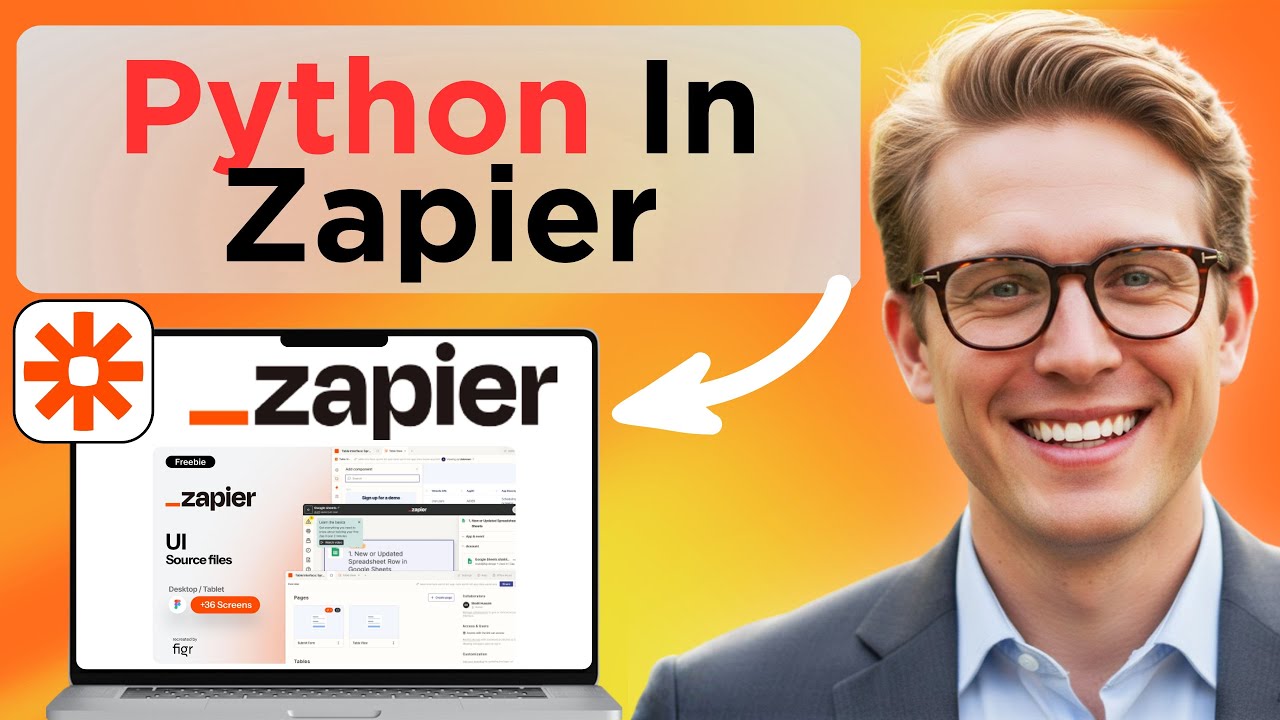 Как использовать код Python в Zapier | Пример шага скрипта с выводом JSON и запросами (протестиро...