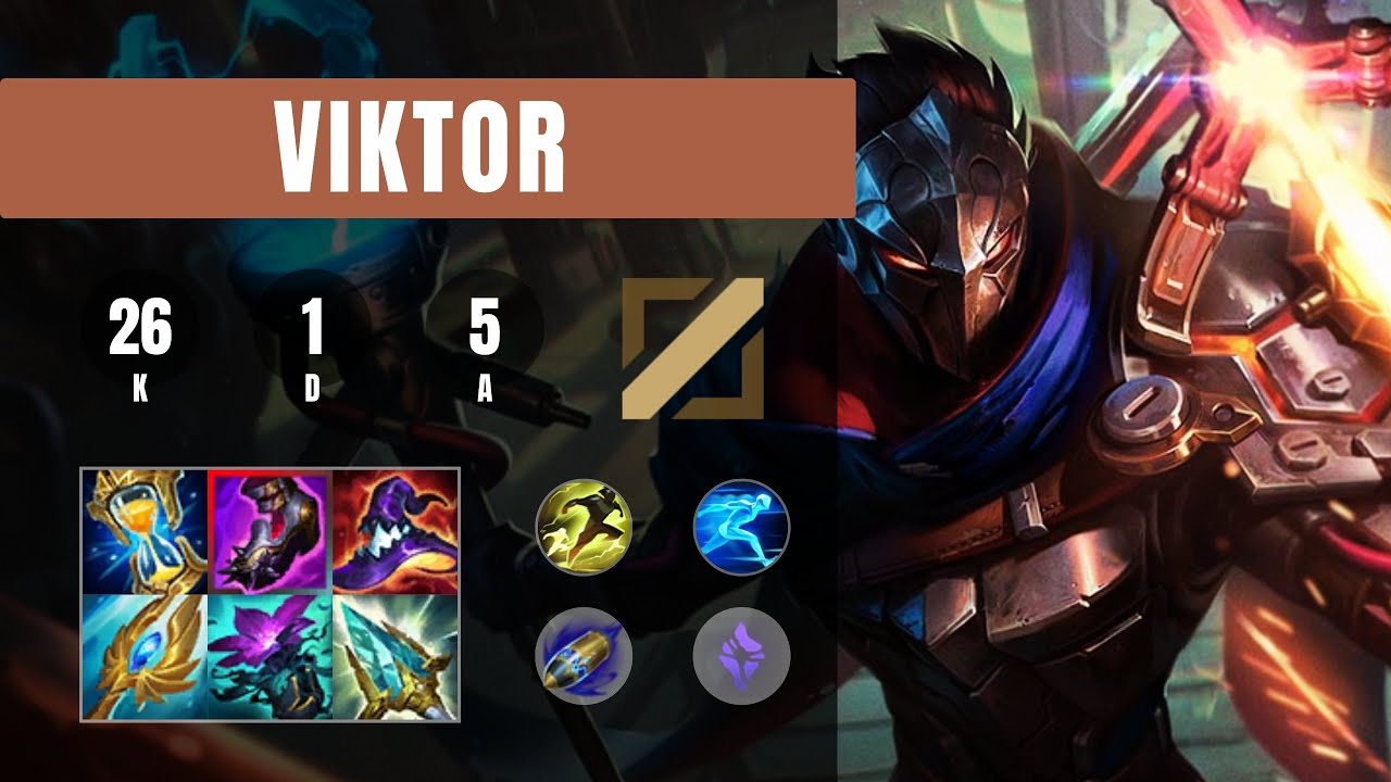 Viktor Mid vs Ryze - EUW Challenger Patch 26.02