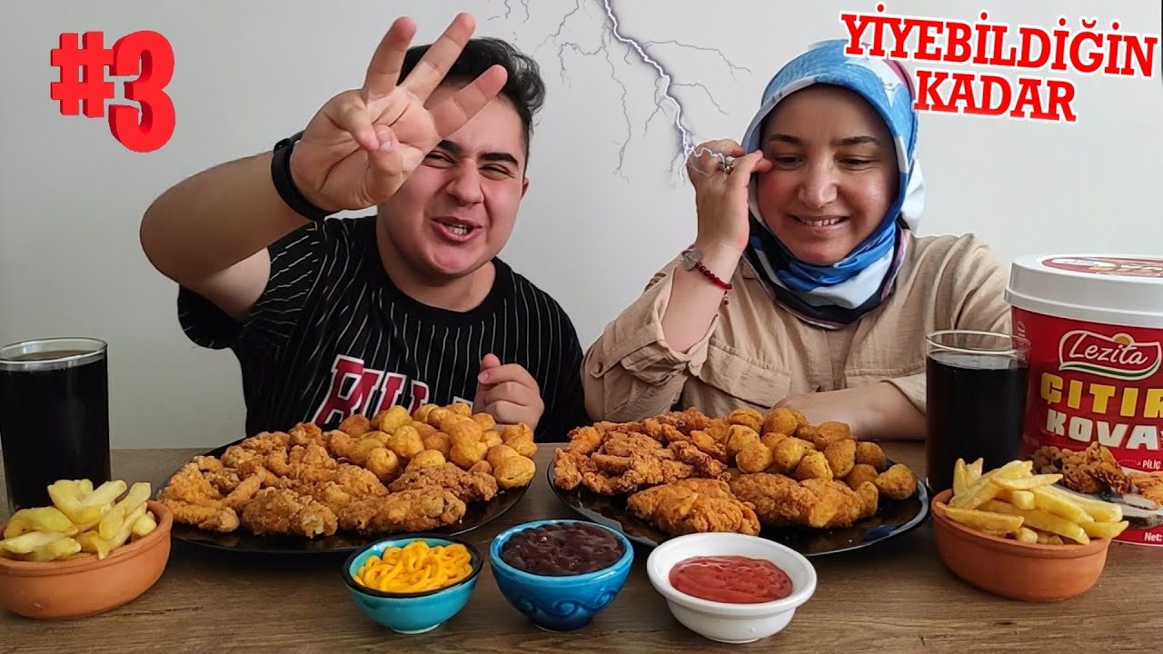 YİYEBİLDİĞİN KADAR BİM KOVA TAVUK YARIŞMASI !! #3 (300TL Ödüllü)