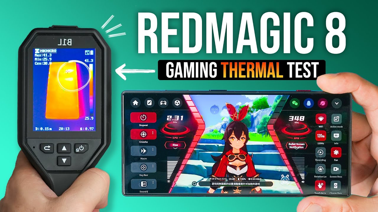 RedMagic 8 Pro - Gaming Test ( PubG + Genshin Impact + Emulation ) PART 2