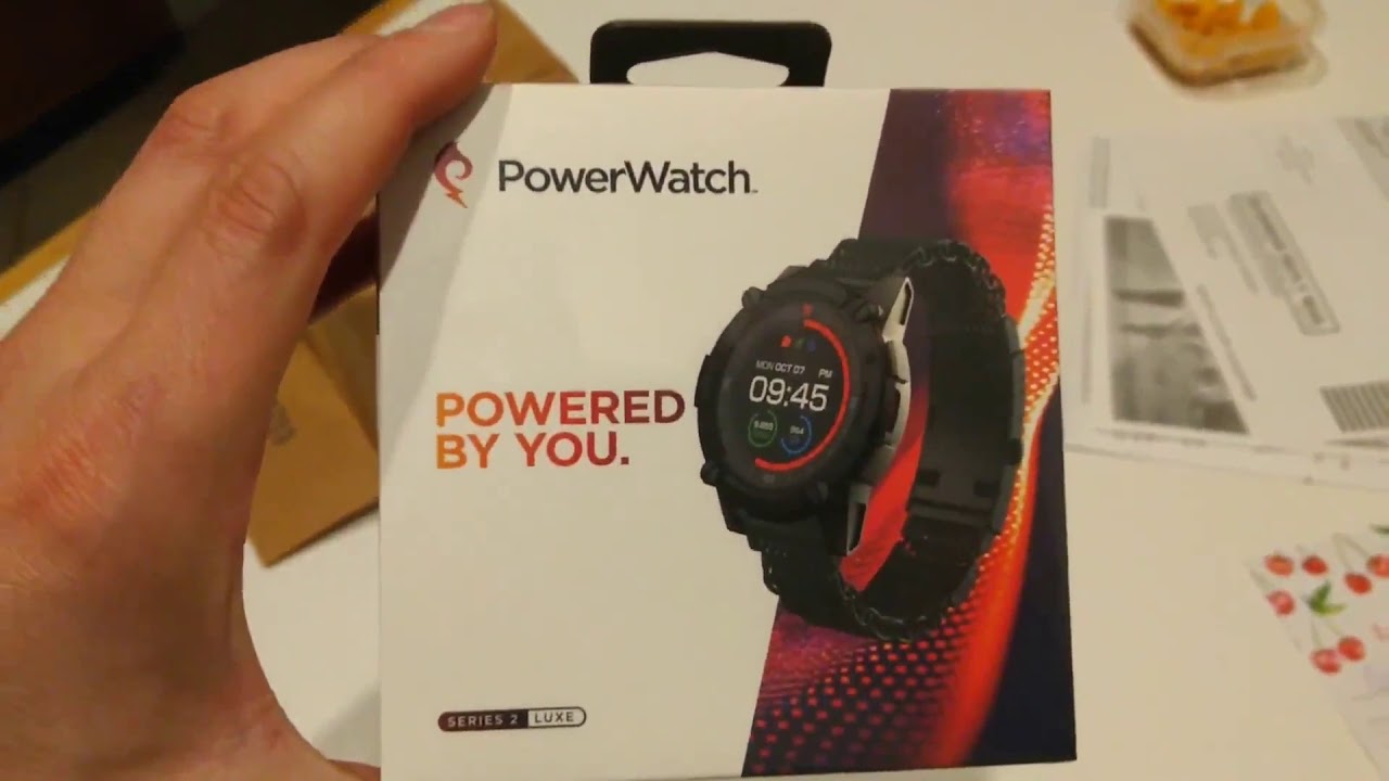 Matrix PowerWatch Series 2 Luxe unboxing