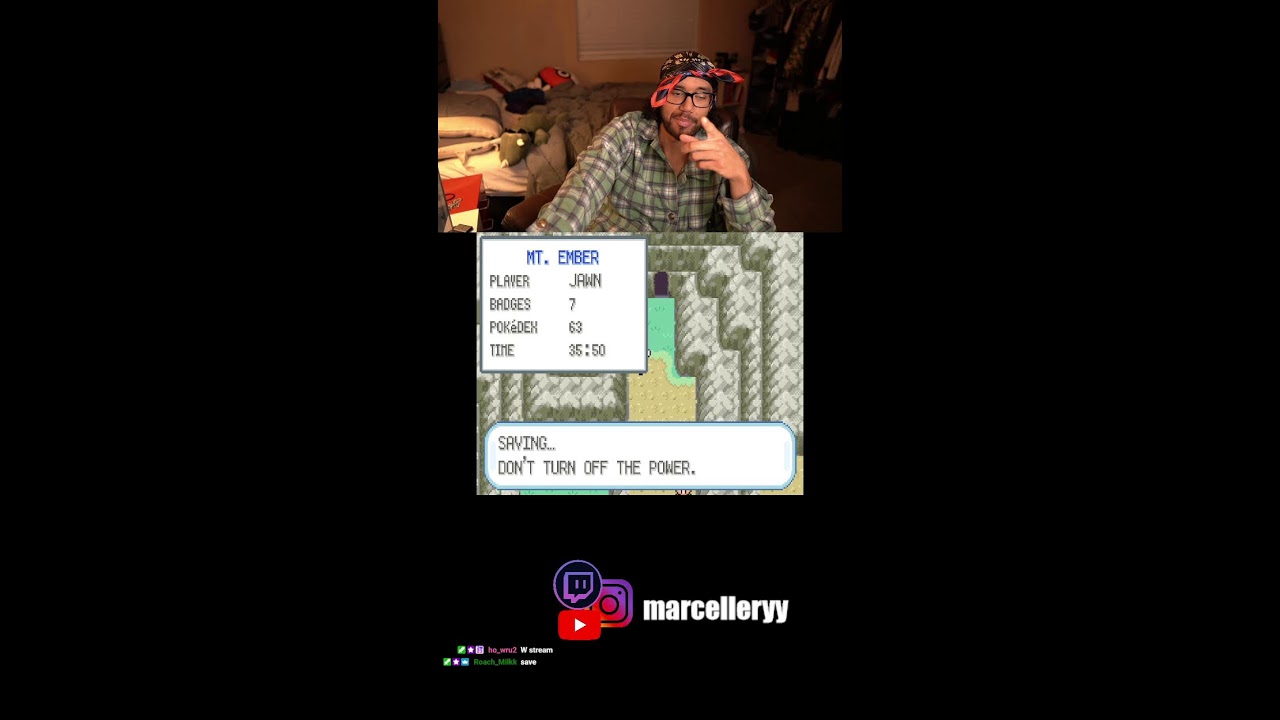 1st ever pokemon playthrough (7th badge grind)
