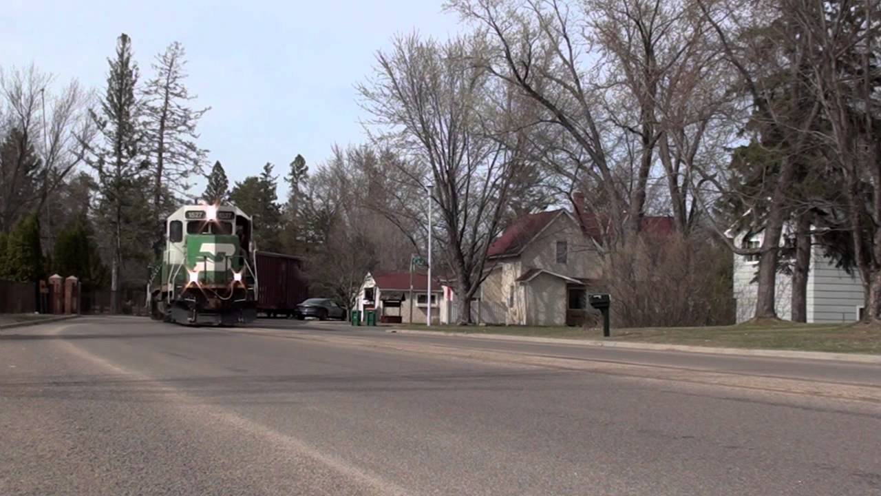Brainerd, MN BNSF street running
