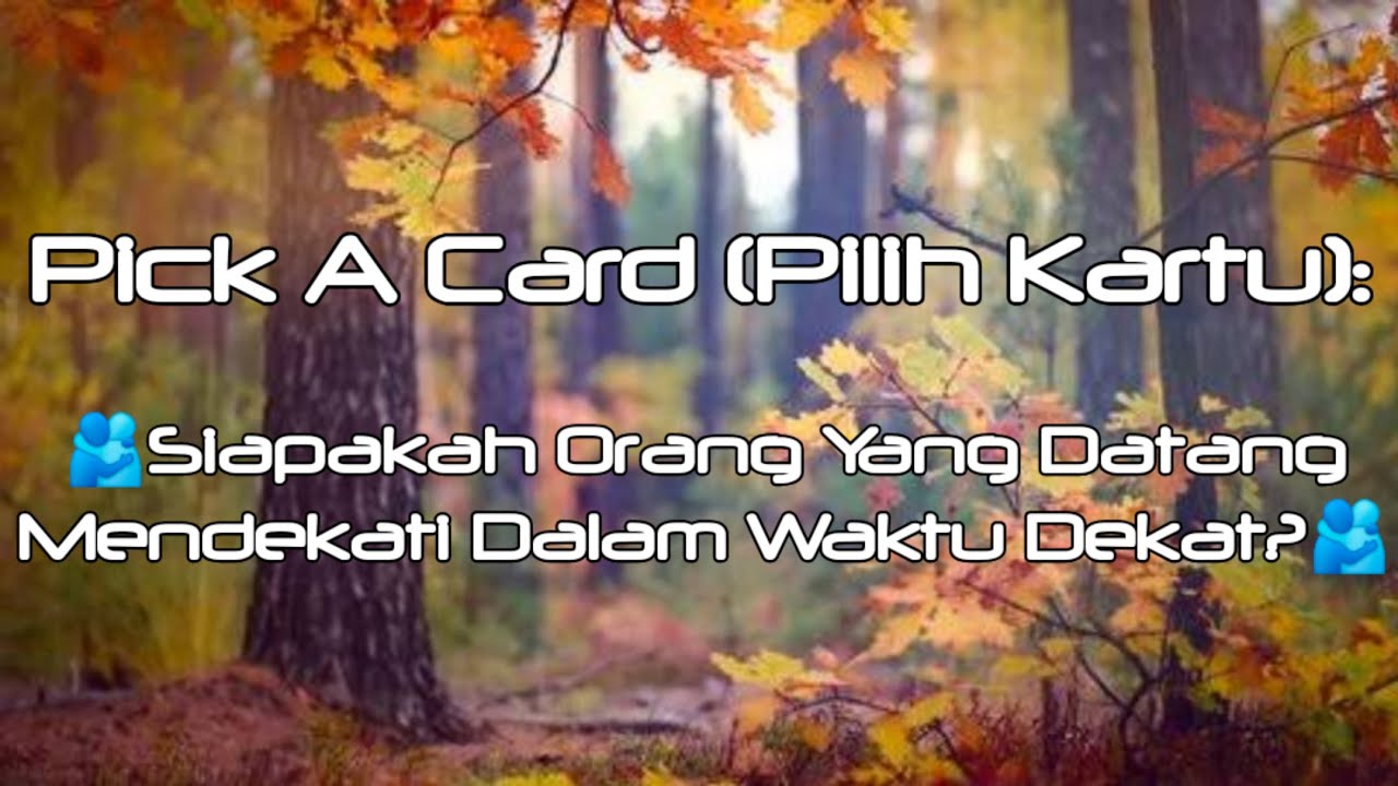 Pick A Card (Pilih Kartu), 🫂ORANG YG DTG MENDEKATI DLM WKTU DEKAT?🫂
