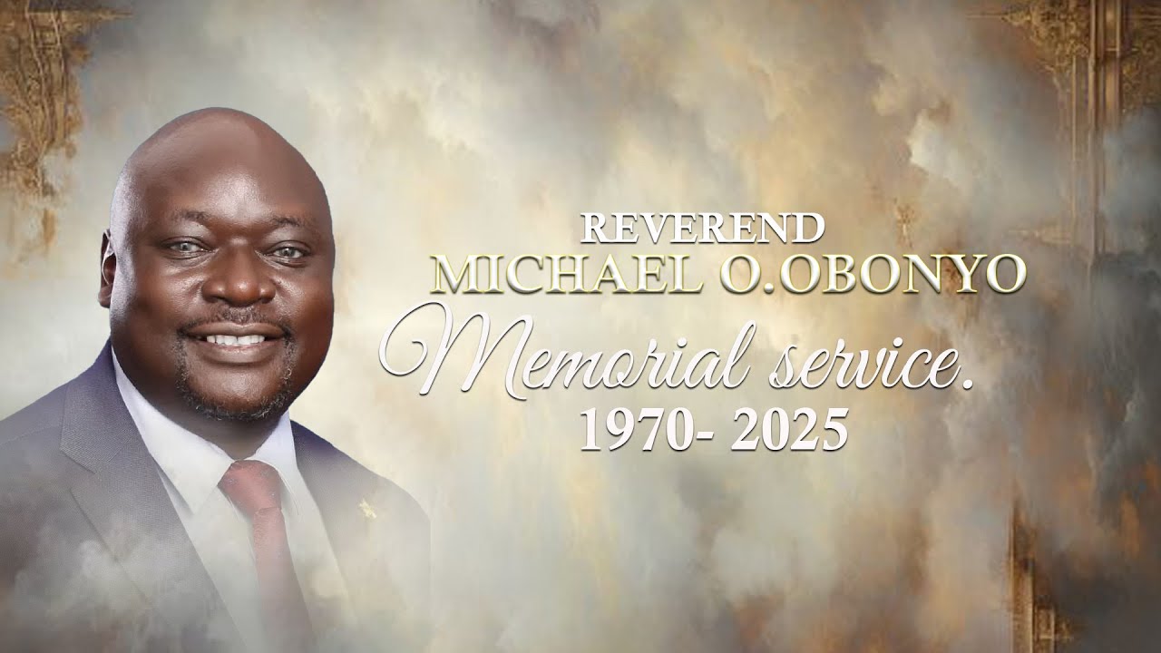 REVEREND MICHAEL O.OBONYO MEMORIAL SERVICE 16/9/2025.
