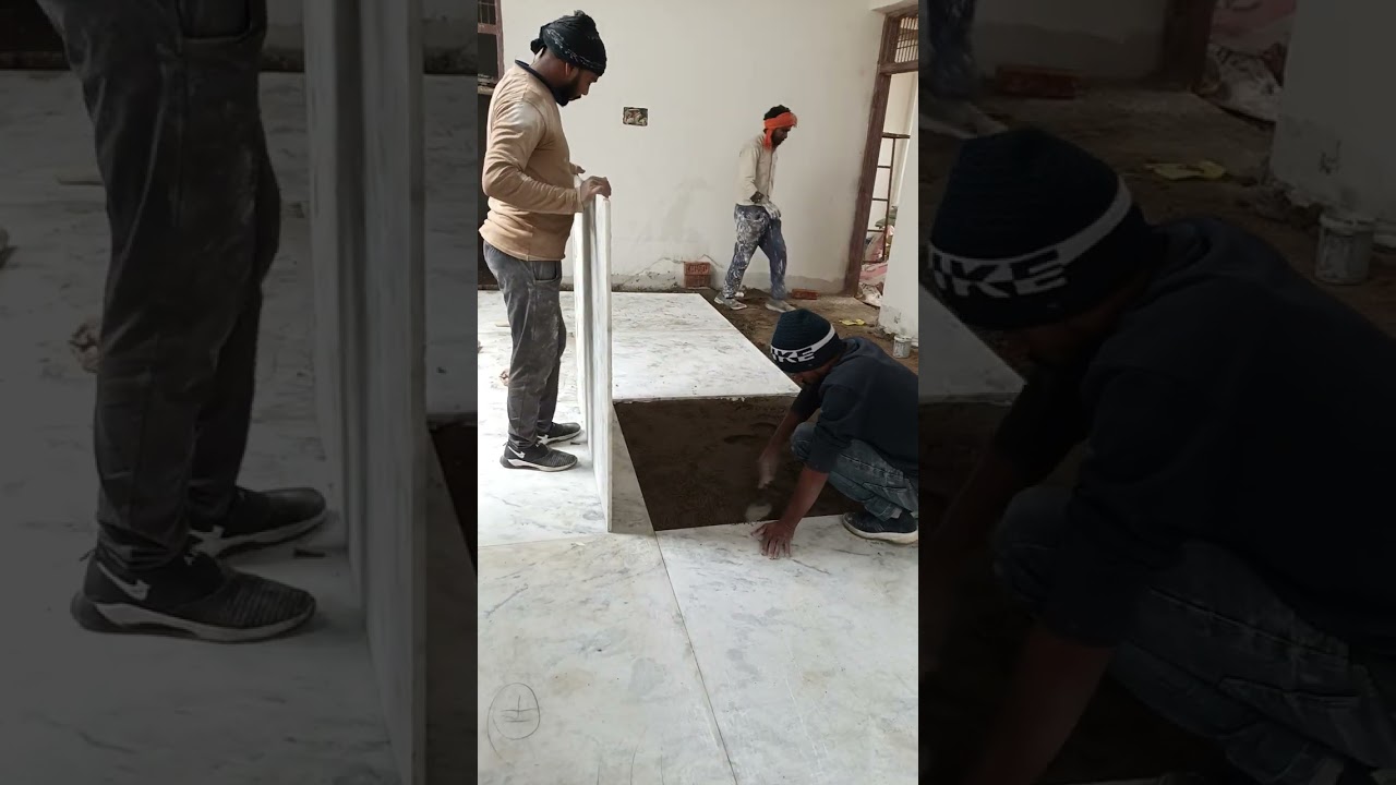 Marble flooring 