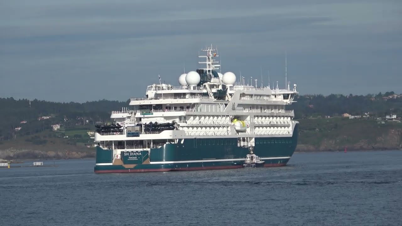 SH DIANA zarpando de A Coruña  26012026