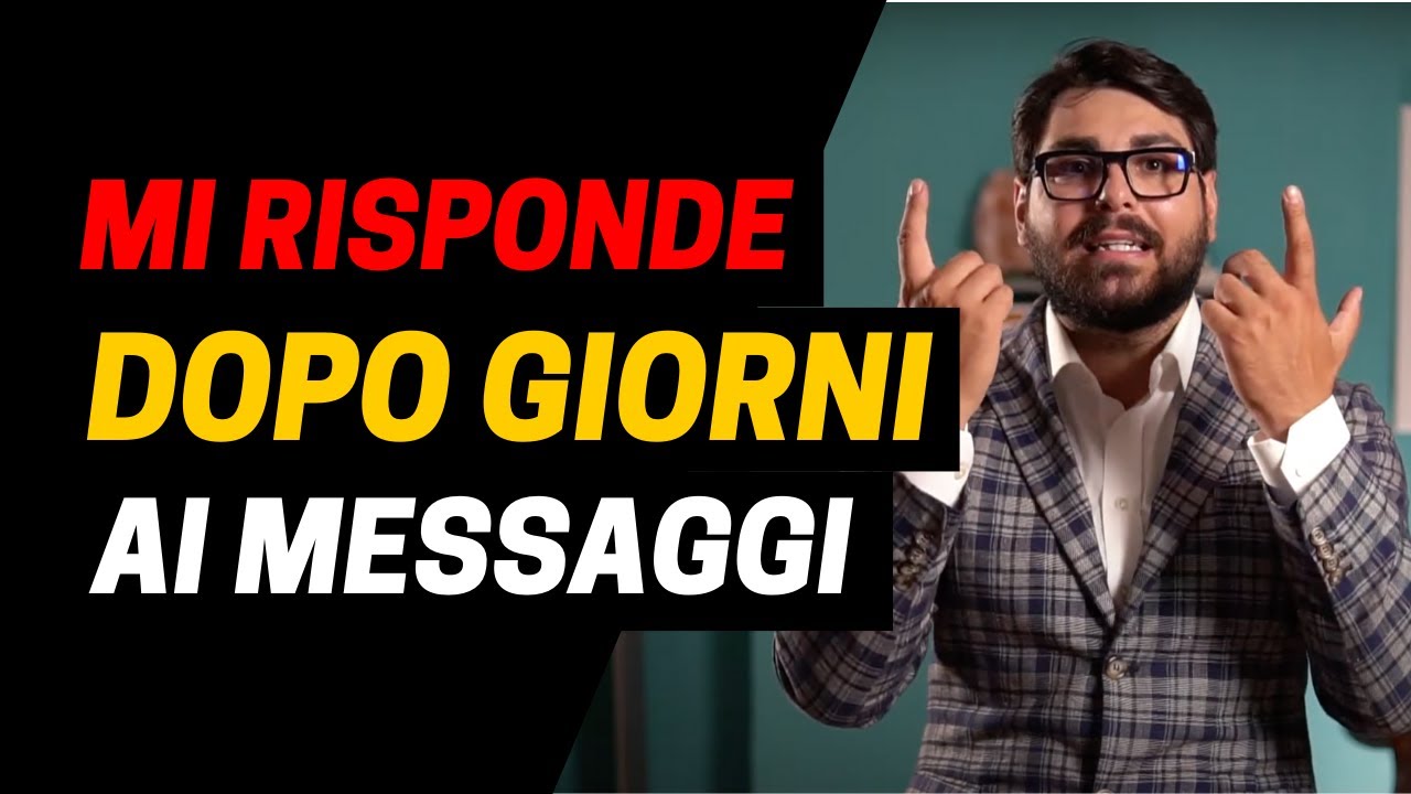 La mia Ex mi risponde dopo giorni ai messaggi - Come interpretarlo?