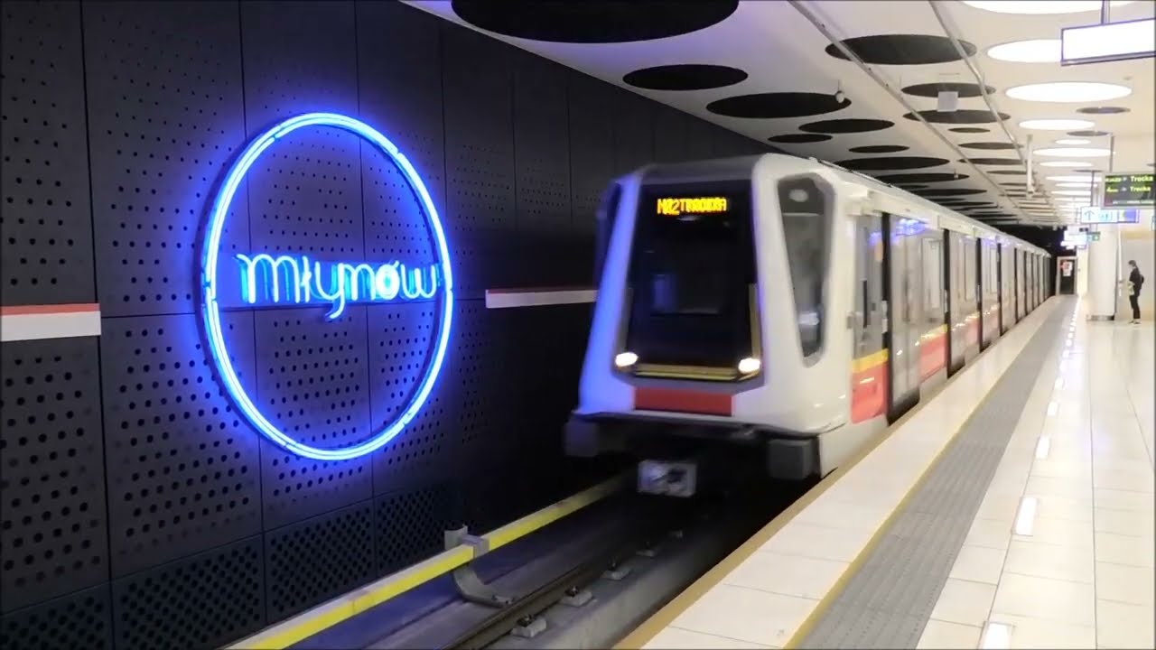 Metro Warszawskie M2 Cała Linia 06.06.2022r.