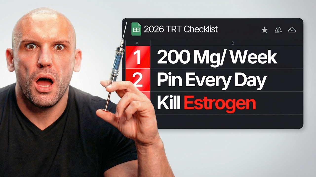 Give me 15 Mins and I'll Fix Your Estrogen on TRT For Good (Full Breakdwon)