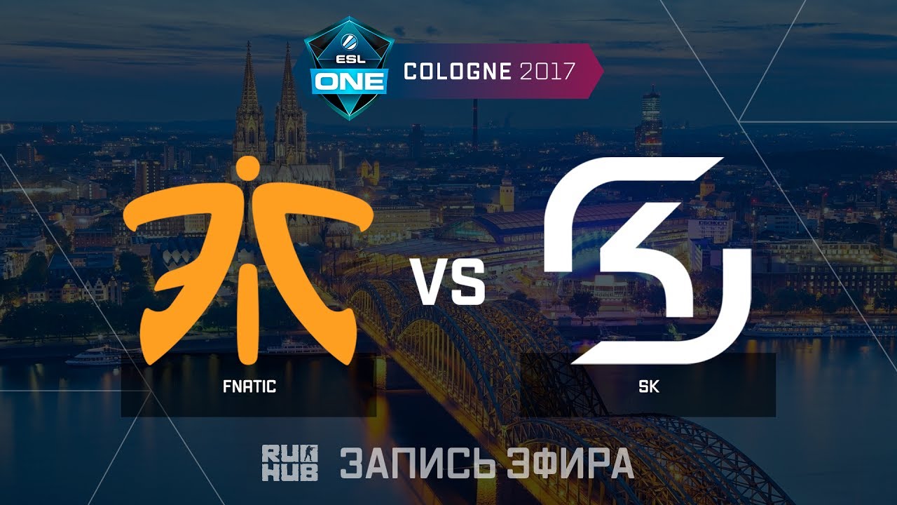 Fnatic vs SK  - ESL One Cologne 2017 - de_mirage [Enkanis , yXo]
