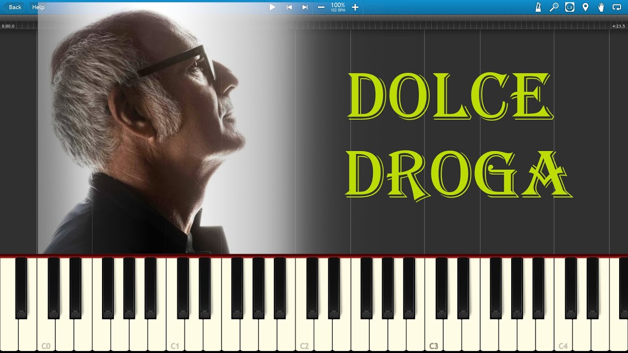 Ludovico Einaudi- Dolce Droga- synthesia piano tutorial